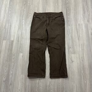 Duluth Trading Co. Heavyweight Fire Hose Relaxed Fit 5-Pocket Pants Men's 35x28